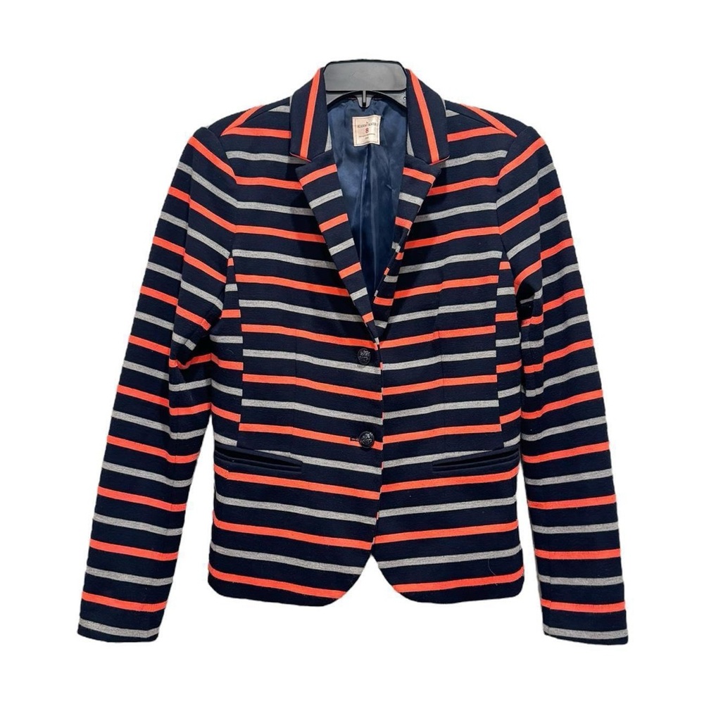 GAP Navy and Red Striped Blazer